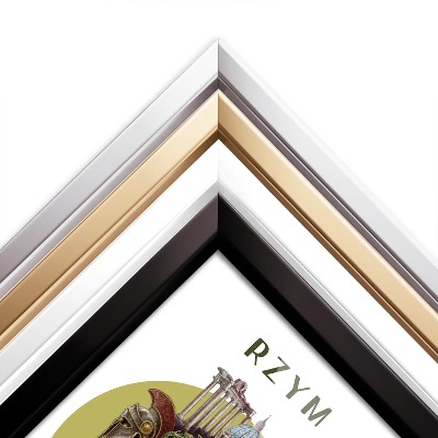 Obraz w czarnej ramce Rzym