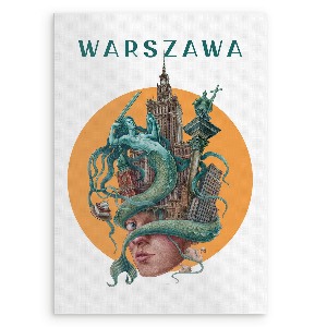 Obraz MDF Warszawa