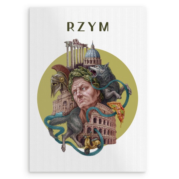 Obraz MDF bez ramki Rzym