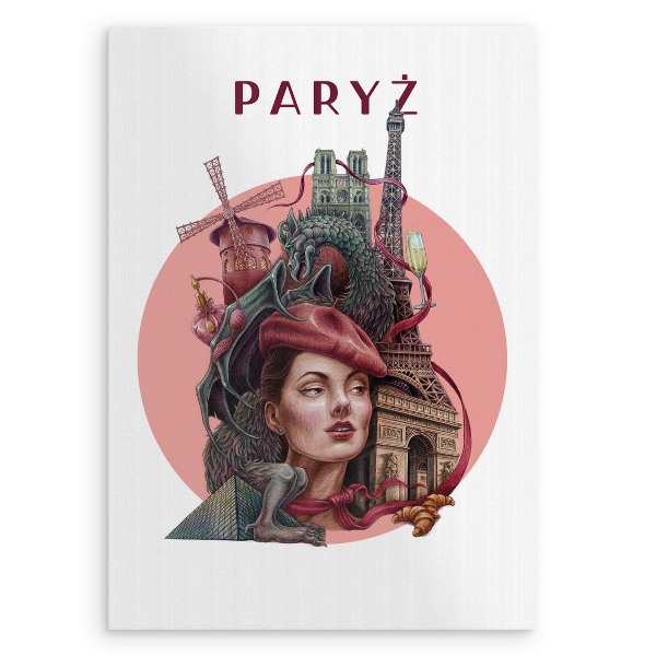 Obraz bez ramki Paryż