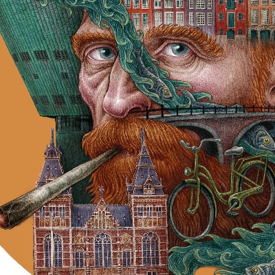 Obraz bez ramki Amsterdam