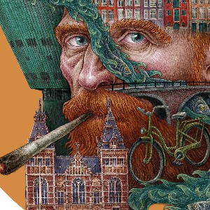 Obraz bez ramki Amsterdam