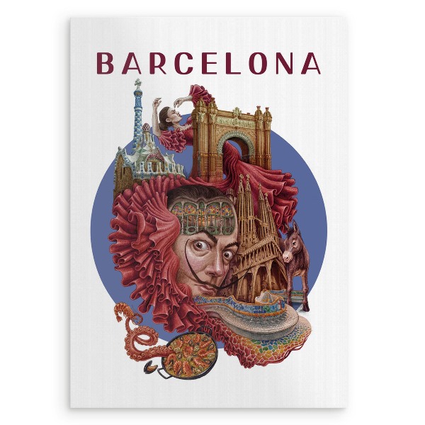 Obraz bez ramki Barcelona