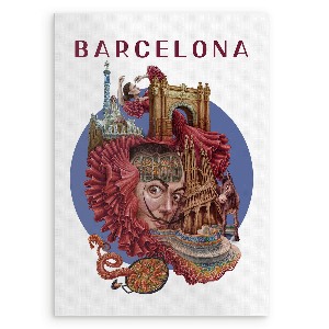Obraz bez ramki Barcelona