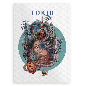 Obraz bez ramki Tokio