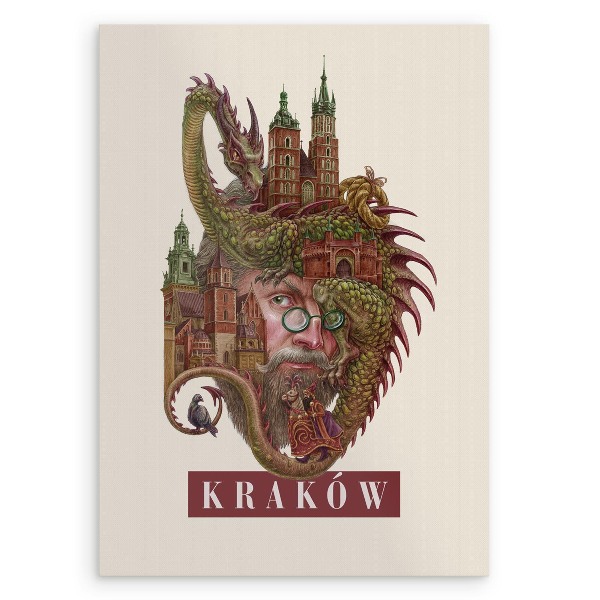 Obraz bez ramki Kraków Vintage
