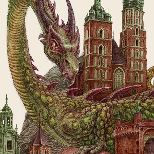 Obraz bez ramki Kraków Vintage
