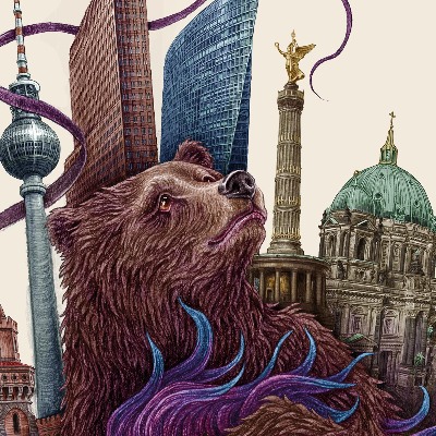 Obraz bez ramki Berlin Vintage