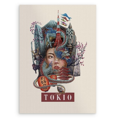 Obraz bez ramki Tokio Vintage