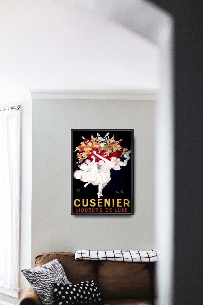 Plakat vintage Cusenier Likier reklamowy