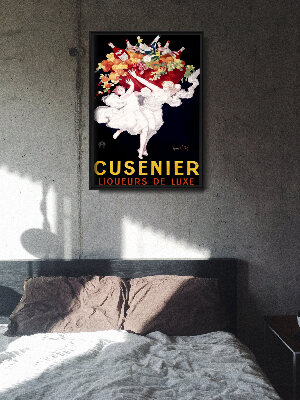Plakat vintage Cusenier Likier reklamowy