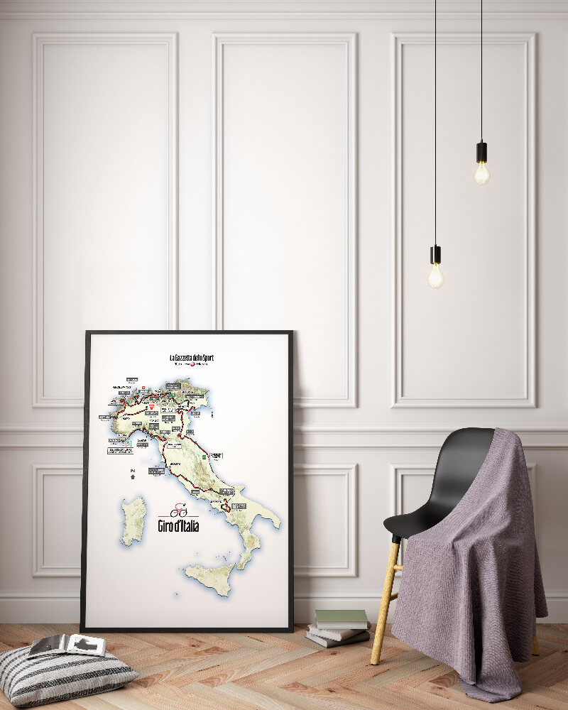 Plakat vintage do salonu Giro d Italia