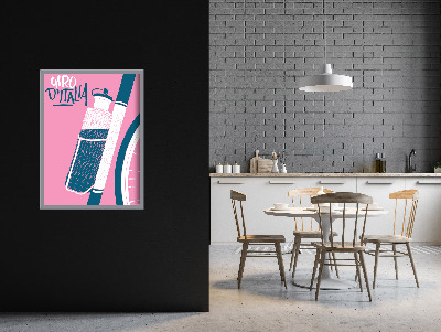 Plakat w stylu vintage Plakat Giro D Italia Tour Of Italy