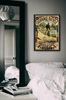 Plakat w stylu retro Plakat rowerowy Columbia