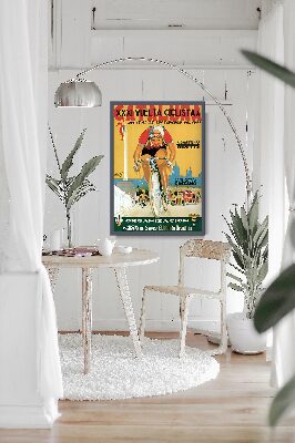 Retro plakat Vuelta Ciclista Cataluna