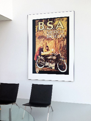 Plakat retro Zabawny kalendarz medyczny