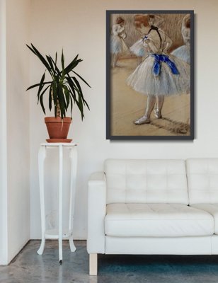 Plakat vintage do salonu Tancerz Edgar Degas