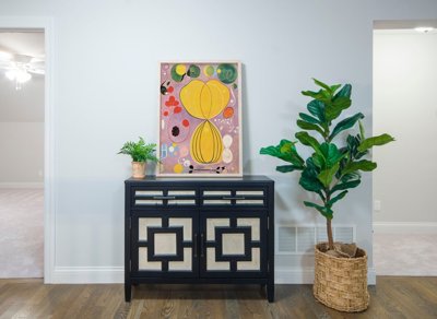 Plakatyw stylu retro Ten Largest No Hilma af Klint