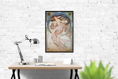 Plakat retro Taniec Alphonse Mucha