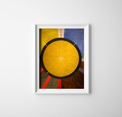 Plakat w stylu vintage Grupa X No Hilma Klint