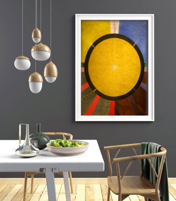 Plakat w stylu vintage Grupa X No Hilma Klint