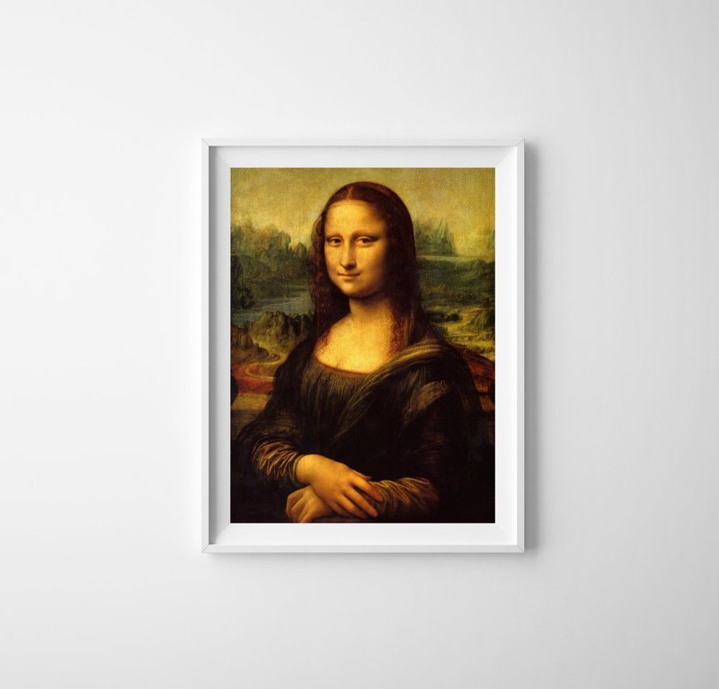 Plakat na ścianę Mona Lisa Da Vinci