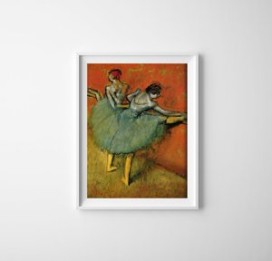 Plakat retro Tancerze w barze Degas Edgar