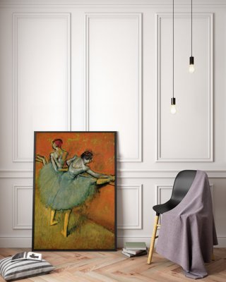 Plakat retro Tancerze w barze Degas Edgar