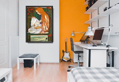 Plakatyw stylu retro Sen Ferdynand Hodler