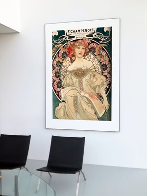Plakat vintage Alphonse Mucha Poster Réverie
