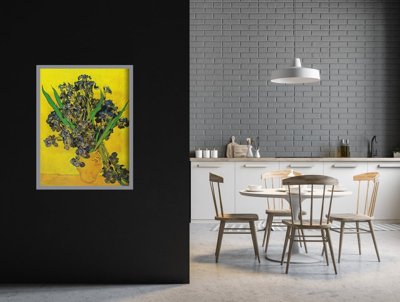 Retro plakat Irysy Van Gogha