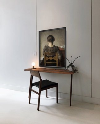 Plakat retro do salonu Wilhelm Hammershoi Rest