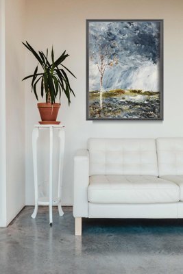 Retro plakat August Strindberg Björken The Birch Tree I