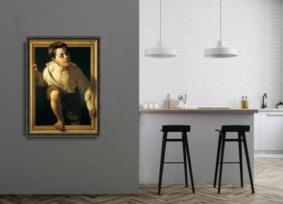 Plakat w stylu retro Ucieczka przed krytyką Pere Borrell Del Caso