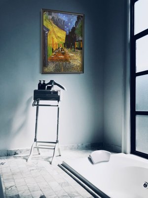 Plakat na ścianę Taras kawiarni w nocy Vincent Van Gogh