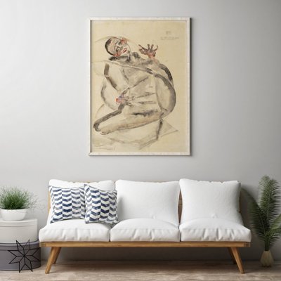 Plakat retro Dla sztuki Egon Schiele
