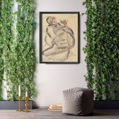 Plakat retro Dla sztuki Egon Schiele