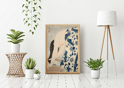Plakat w stylu vintage Mycie włosów