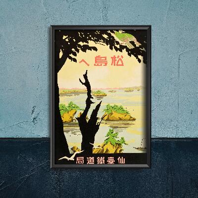 Plakat na ścianę Matsujima