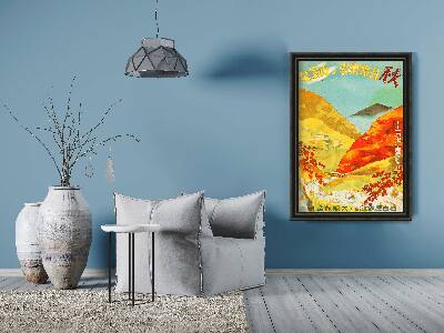 Plakat w stylu retro Younoyama Onsen