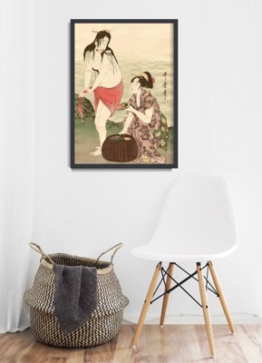 Plakat vintage do salonu Abalone Divers