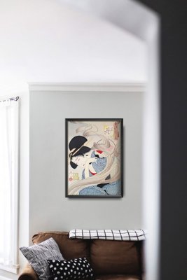 Plakat do pokoju Patrząc na dym