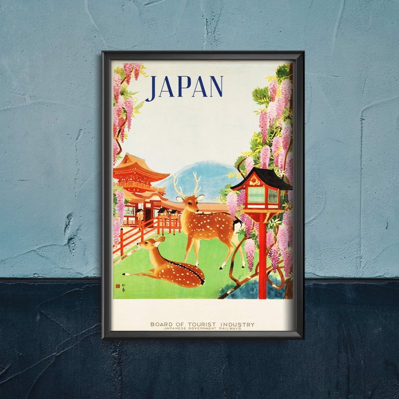 Plakat na ścianę Japonia Zarząd Tourst Industry