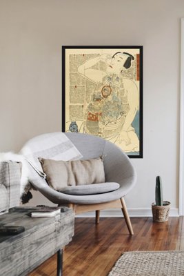 Retro plakat Model zdrowej diety