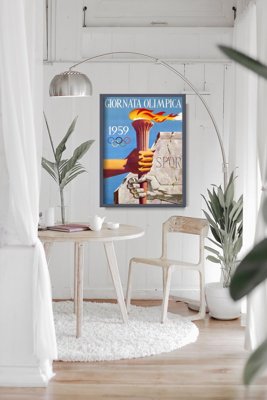 Plakat vintage Giornata Olimpica