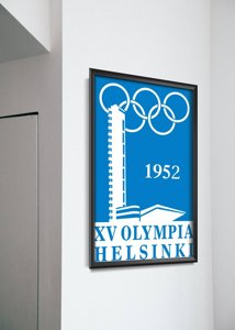 Plakat vintage do salonu Igrzyska Olimpijskie w Helsinkach