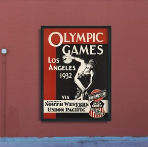 Plakat retro Plakat olimpijski