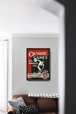 Plakat retro Plakat olimpijski