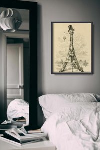Plakat do pokoju Gustave Eiffel