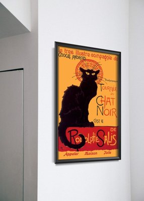 Plakat retro Rodolphe Salis Le Chat Noir